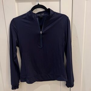 Greyson Midnight Blue Long Sleeve Women's Top- Luxury Brand.